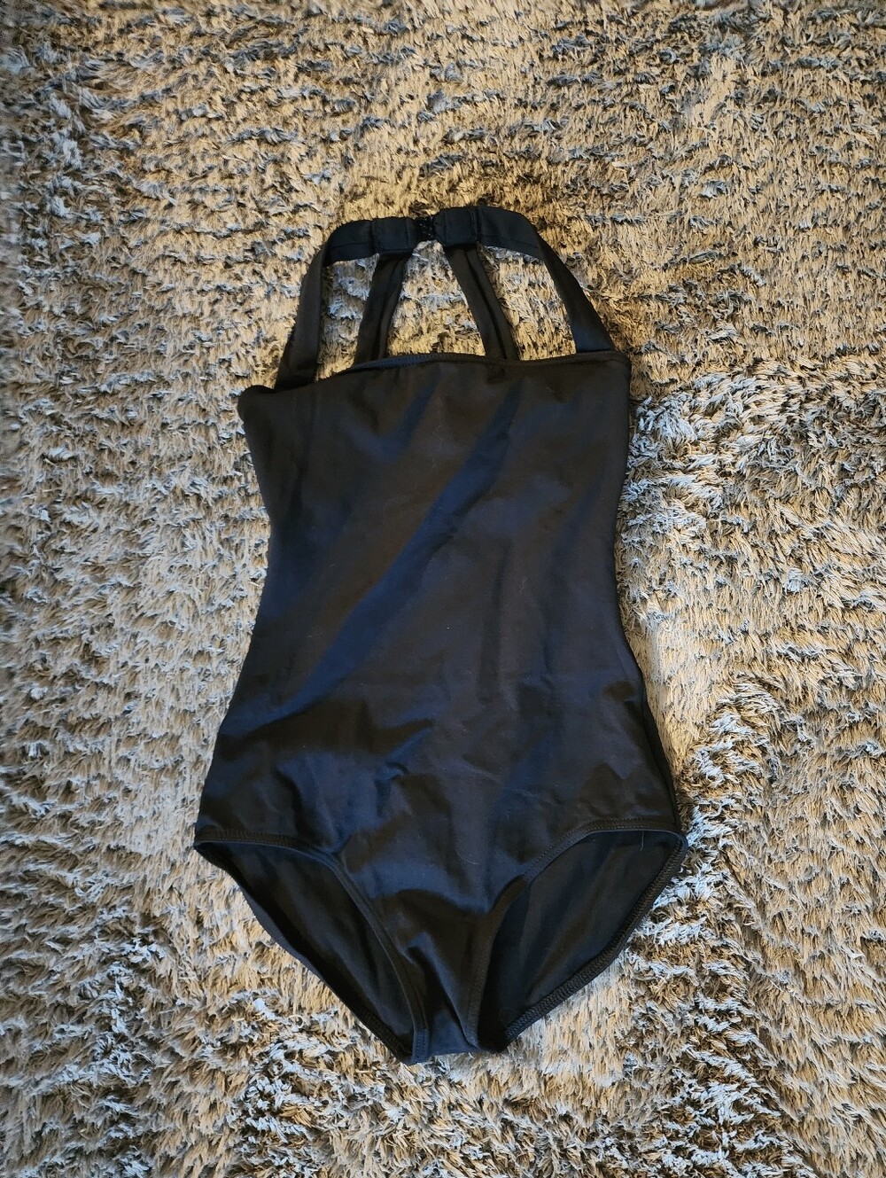 Black One-Piece Leotard